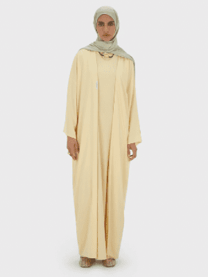 Themodestdiary woven abaya